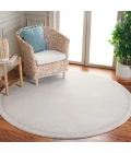 Safavieh Continental Ivory / Beige CON118 6 ft. 7 in. X 6 ft. 7 in. Round Rug
