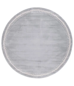 Safavieh Continental Grey / Beige CON118 6 ft. 7 in. X 6 ft. 7 in. Round Rug