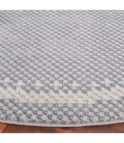 Safavieh Continental Grey / Beige CON118 6 ft. 7 in. X 6 ft. 7 in. Square Rug