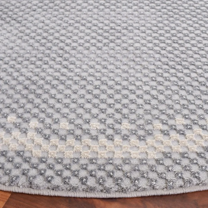 Safavieh Continental Grey / Beige CON118 6 ft. 7 in. X 9 ft. Rectangle Rug
