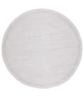 Safavieh Continental Light Grey / Dark Grey CON118 6 ft. 7 in. X 6 ft. 7 in. Round Rug