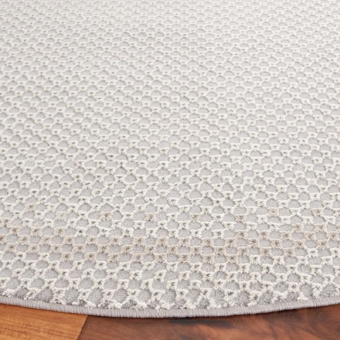 Safavieh Continental Light Grey / Dark Grey CON118 6 ft. 7 in. X 9 ft. Rectangle Rug