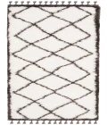 Safavieh Carmella Shag  Cream / Grey CRM226 2 ft. 2 in. X 8 ft. Runner Rug