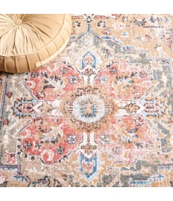 Safavieh Cornelia  Gold CRN208 6 ft. 7 in. X 6 ft. 7 in. Square Rug