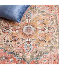 Safavieh Cornelia  Rust CRN208 6 ft. 7 in. X 6 ft. 7 in. Square Rug