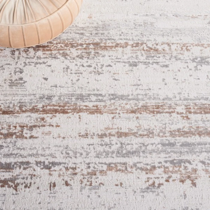 Safavieh Diamond Beige / Grey Brown DIA130 6 ft. 7 in. X 6 ft. 7 in. Round Rug