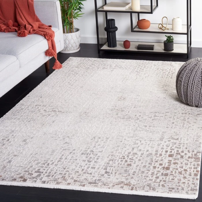 Safavieh Diamond Beige / Grey DIA140 4 ft. X 6 ft. Rectangle Rug