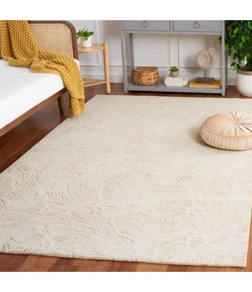 Safavieh Ebony Gold / Ivory EBN101 9 ft. X 12 ft. Rectangle Rug