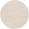Safavieh Ebony Gold / Ivory EBN101 6 ft. X 6 ft. Round Rug
