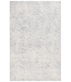 Safavieh Ebony Grey / Ivory EBN101 8 ft. X 10 ft. Rectangle Rug