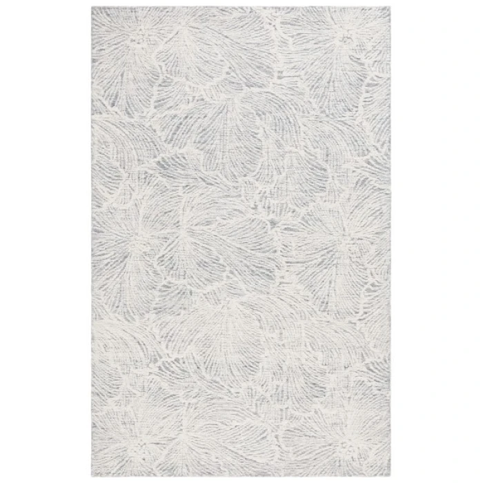 Safavieh Ebony Grey / Ivory EBN101 9 ft. X 12 ft. Rectangle Rug