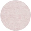 Safavieh Ebony Pink / Ivory EBN101 6 ft. X 6 ft. Round Rug