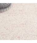 Safavieh Ebony Pink / Ivory EBN102 6 ft. X 6 ft. Square Rug