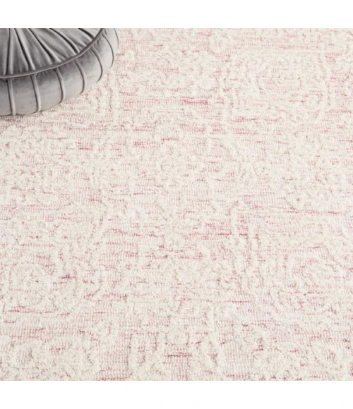 Safavieh Ebony Pink / Ivory EBN102 6 ft. X 6 ft. Square Rug