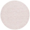 Safavieh Ebony Pink / Ivory EBN102 6 ft. X 6 ft. Round Rug