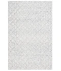 Safavieh Ebony Grey / Ivory EBN103 5 ft. X 8 ft. Rectangle Rug