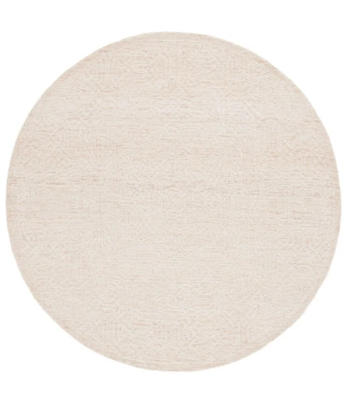 Safavieh Ebony Gold / Ivory EBN104 6 ft. X 6 ft. Round Rug