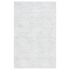 Safavieh Ebony Blue / Ivory EBN105 4 ft. X 6 ft. Rectangle Rug