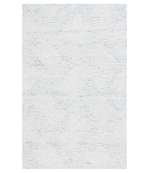 Safavieh Ebony Blue / Ivory EBN105 9 ft. X 12 ft. Rectangle Rug
