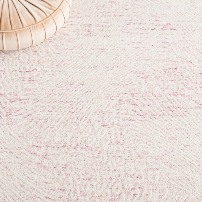 Safavieh Ebony Pink / Ivory EBN105 8 ft. X 10 ft. Rectangle Rug