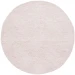 Safavieh Ebony Pink / Ivory EBN105 6 ft. X 6 ft. Round Rug