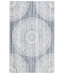 Safavieh Ebony Grey / Ivory EBN106 5 ft. X 8 ft. Rectangle Rug