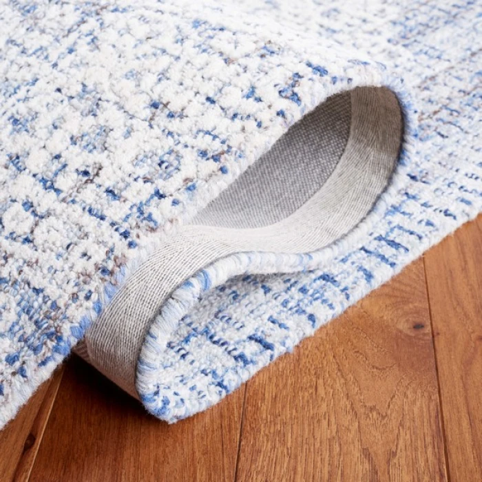Safavieh Ebony Blue / Ivory EBN106 6 ft. X 9 ft. Rectangle Rug