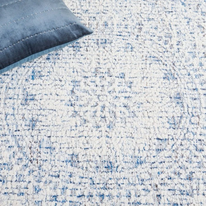 Safavieh Ebony Blue / Ivory EBN106 6 ft. X 9 ft. Rectangle Rug