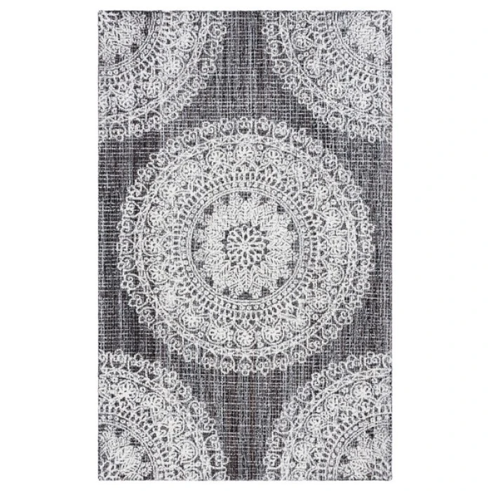 Safavieh Ebony Brown / Ivory EBN106 3 ft. X 5 ft. Rectangle Rug