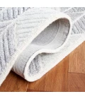 Safavieh Ebony Grey / Ivory EBN108 3 ft. X 5 ft. Rectangle Rug