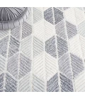 Safavieh Ebony Grey / Ivory EBN108 3 ft. X 5 ft. Rectangle Rug