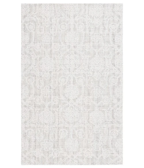 Safavieh Ebony Grey / Ivory EBN111 8 ft. X 10 ft. Rectangle Rug