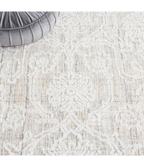 Safavieh Ebony Grey / Ivory EBN111 8 ft. X 10 ft. Rectangle Rug