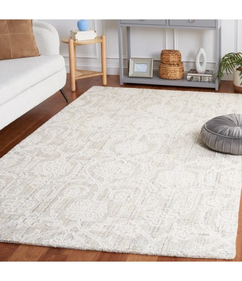Safavieh Ebony Grey / Ivory EBN111 8 ft. X 10 ft. Rectangle Rug