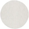 Safavieh Ebony Teal / Ivory EBN111 6 ft. X 6 ft. Round Rug