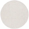 Safavieh Ebony Blue / Ivory EBN111 6 ft. X 6 ft. Round Rug
