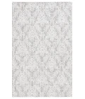 Safavieh Ebony Grey / Ivory EBN112 4 ft. X 6 ft. Rectangle Rug