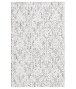 Safavieh Ebony Grey / Ivory EBN112 4 ft. X 6 ft. Rectangle Rug