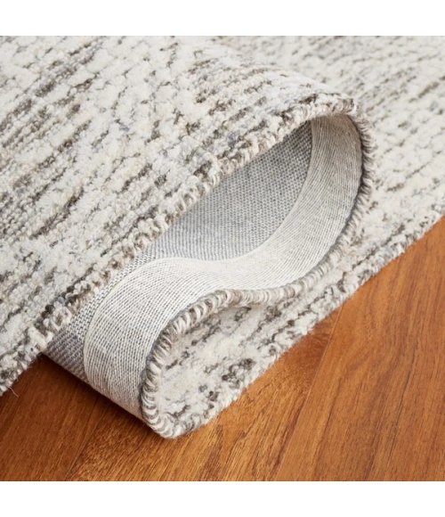 Safavieh Ebony Grey / Ivory EBN112 6 ft. X 6 ft. Round Rug