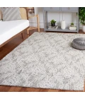 Safavieh Ebony Grey / Ivory EBN112 4 ft. X 6 ft. Rectangle Rug