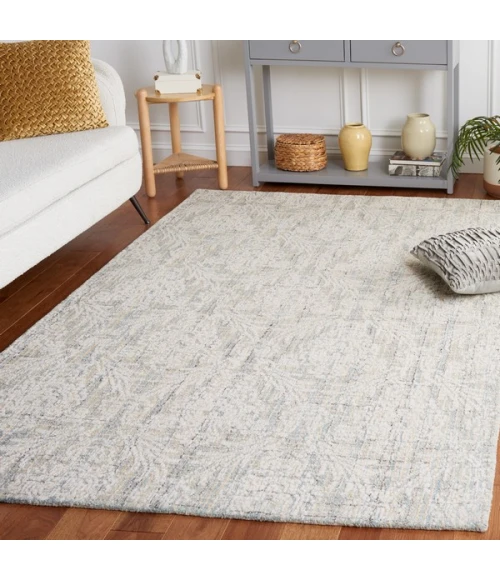 Safavieh Ebony Light Blue / Ivory EBN112 5 ft. X 8 ft. Rectangle Rug