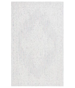 Safavieh Ebony Light Grey / Ivory EBN113 6 ft. X 9 ft. Rectangle Rug