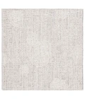 Safavieh Ebony Grey / Ivory EBN114 6 ft. X 6 ft. Square Rug