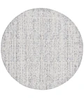 Safavieh Ebony Blue / Ivory EBN115 6 ft. X 6 ft. Round Rug