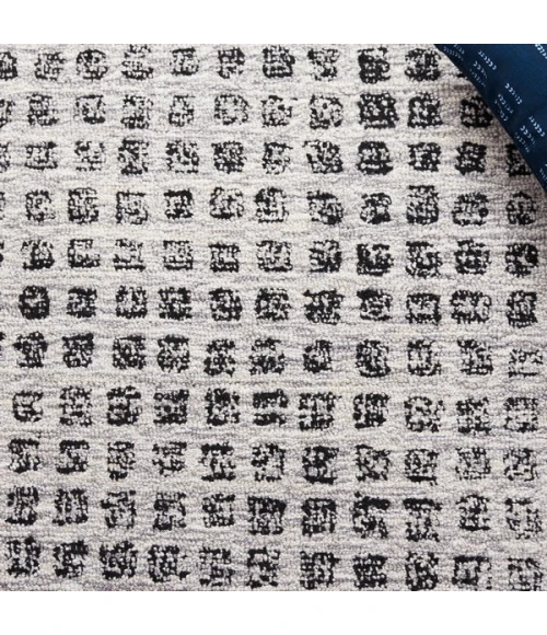 Safavieh Ebony Silver / Black EBN203 3 ft. X 5 ft. Rectangle Rug