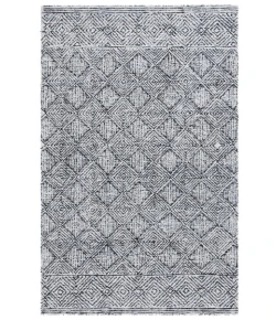 Safavieh Ebony Silver / Black EBN204 5 ft. X 8 ft. Rectangle Rug