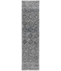 Safavieh Ebony Charcoal / Ivory EBN204 2 ft. 3 in. X 9 ft. Runner Rug