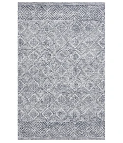 Safavieh Ebony Charcoal / Ivory EBN204 5 ft. X 8 ft. Rectangle Rug