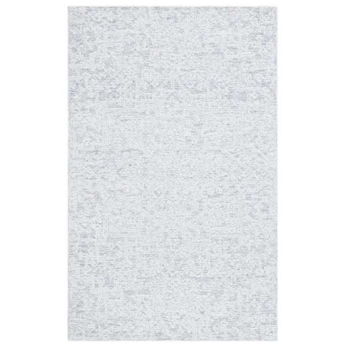 Safavieh Ebony Grey / Ivory EBN205 8 ft. X 10 ft. Rectangle Rug