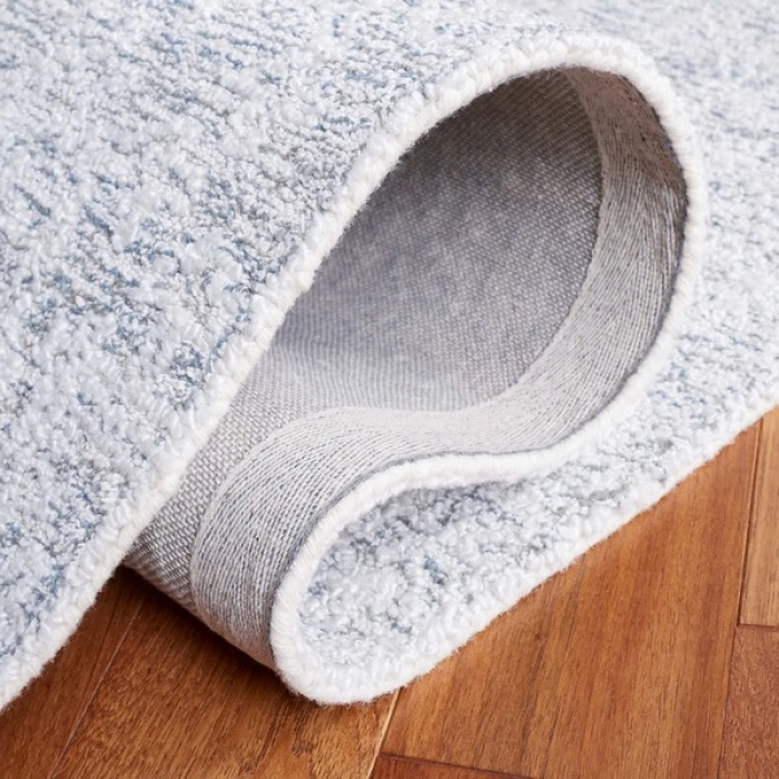 Safavieh Ebony Grey / Ivory EBN205 6 ft. X 6 ft. Square Rug